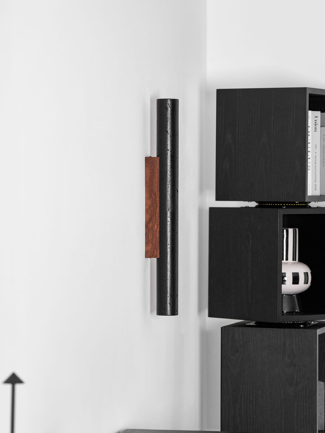 Volcanic Noir Wall Sconce