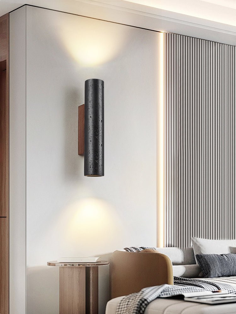 Volcanic Noir Wall Sconce