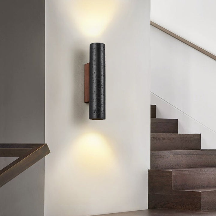 Volcanic Noir Wall Sconce