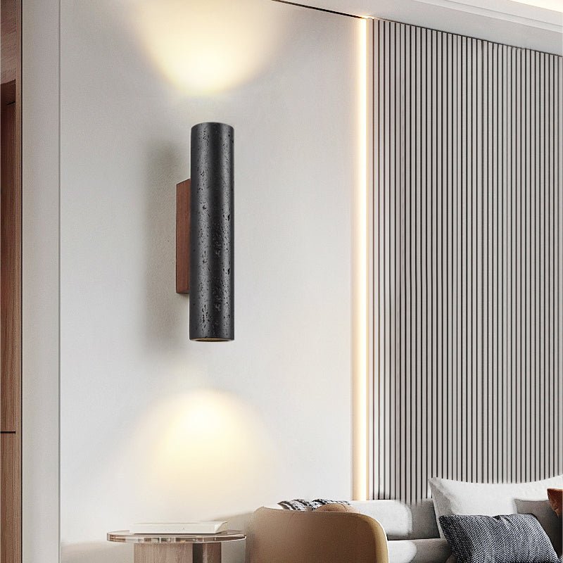 Volcanic Noir Wall Sconce