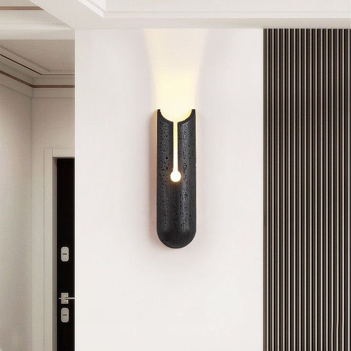 Vulca Split Stone Wall Light