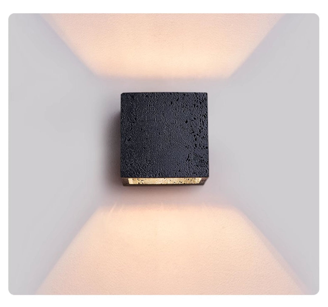 Vulcanis Cube Wall Lamp