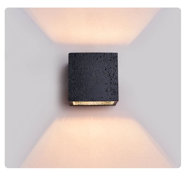 Vulcanis Cube Wall Lamp