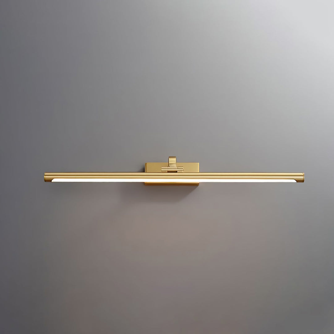 Walnut Color Linear LED Wall Light