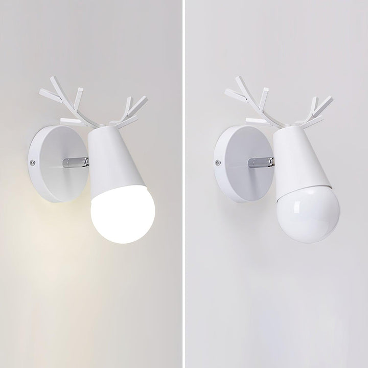 Yeknu Antler Wall Lamp