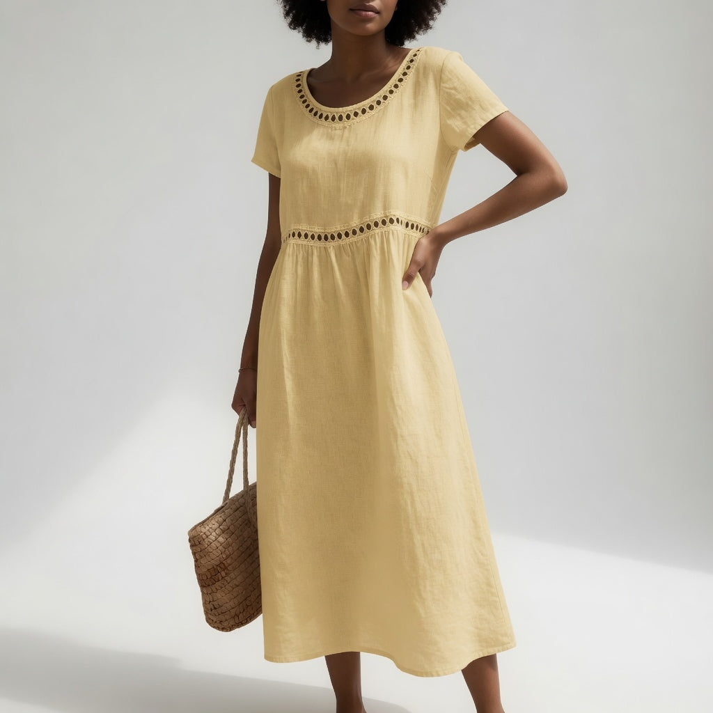BORDUURD EMPIRE JURK VOOR VROUWEN