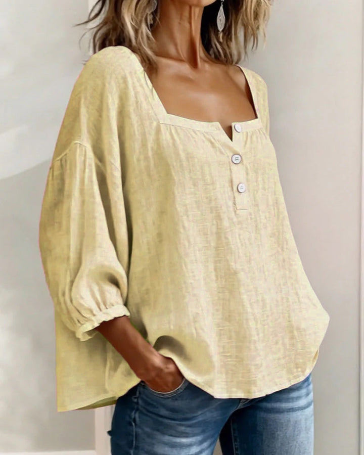 LINNEN BLOUSE VOOR VROUWEN