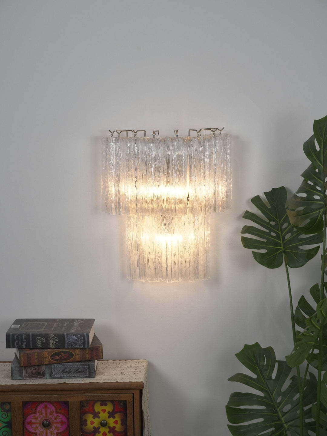 Rosalia Glass Wall Light