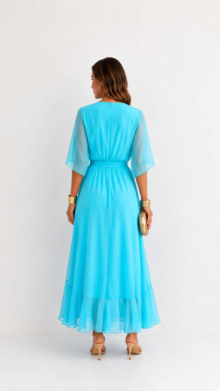 VOUWJURK VAN CHIFFON VOOR VROUWEN