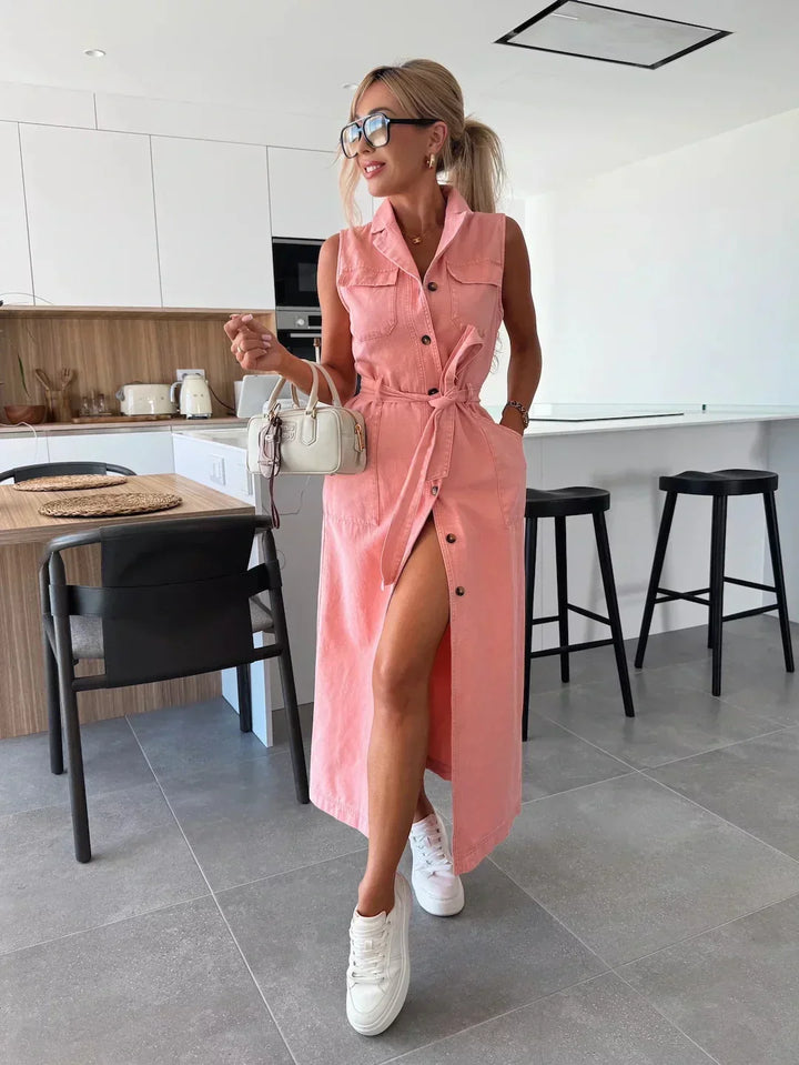 MODERNE JEANSJURK VOOR VROUWEN