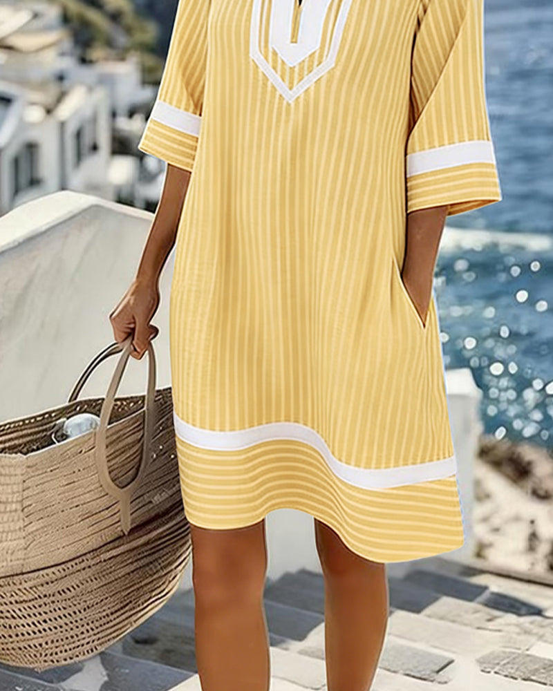 MINI RAYÉE JURK VOOR VROUWEN