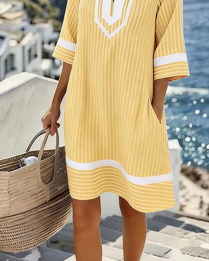 MINI RAYÉE JURK VOOR VROUWEN