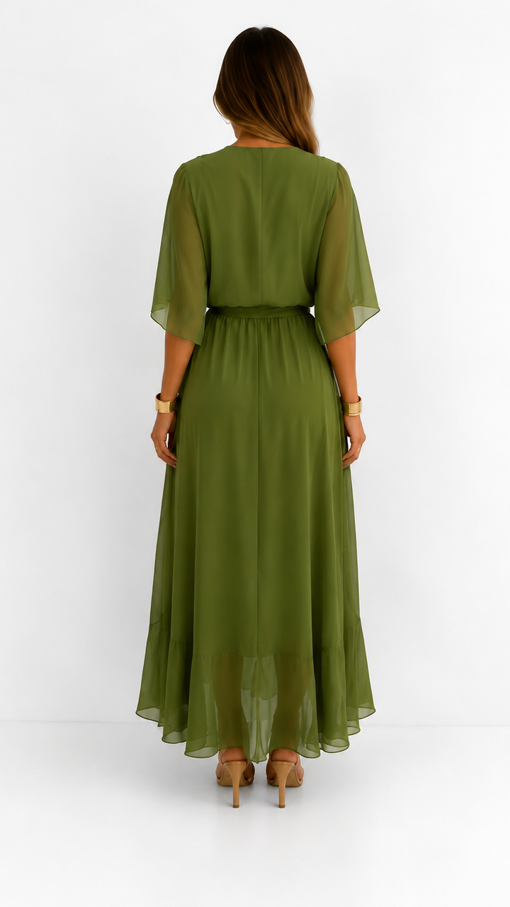 VOUWJURK VAN CHIFFON VOOR VROUWEN