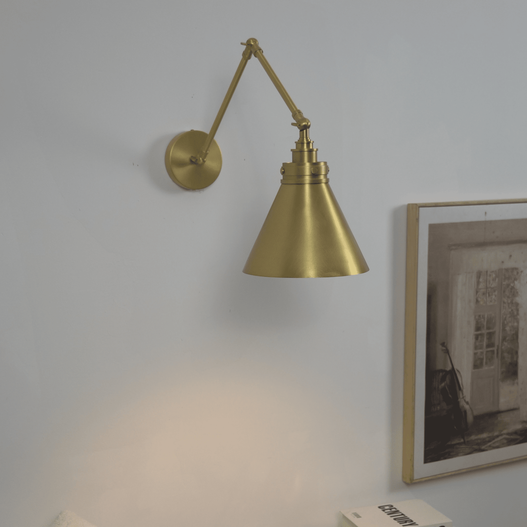 Edwin Swing Arm Wall Sconce