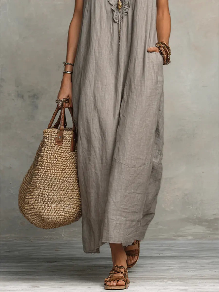 CHIQUE EN VLOEIENDE BOHEMIAN DRESS VOOR VROUWEN