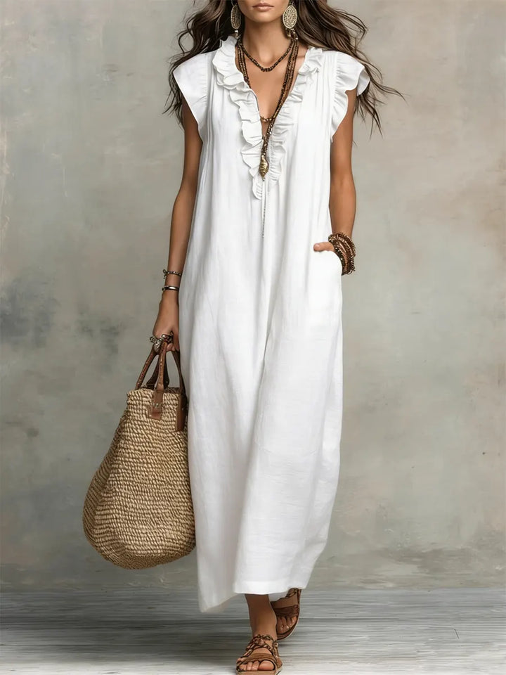 CHIQUE EN VLOEIENDE BOHEMIAN DRESS VOOR VROUWEN