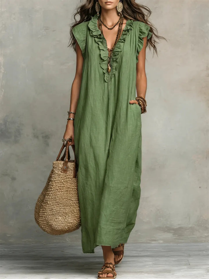 CHIQUE EN VLOEIENDE BOHEMIAN DRESS VOOR VROUWEN