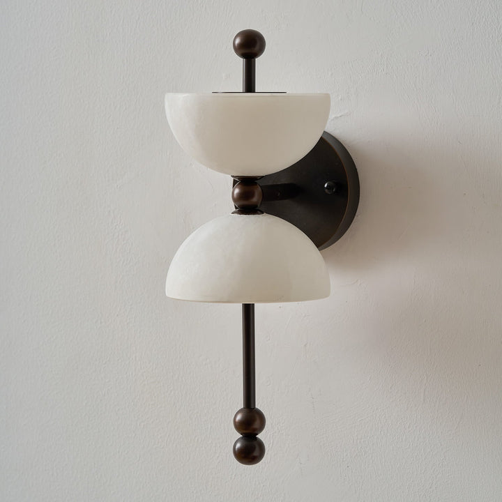 Duo Alabaster Wall Lamp