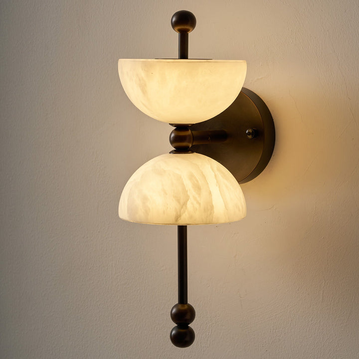 Duo Alabaster Wall Lamp