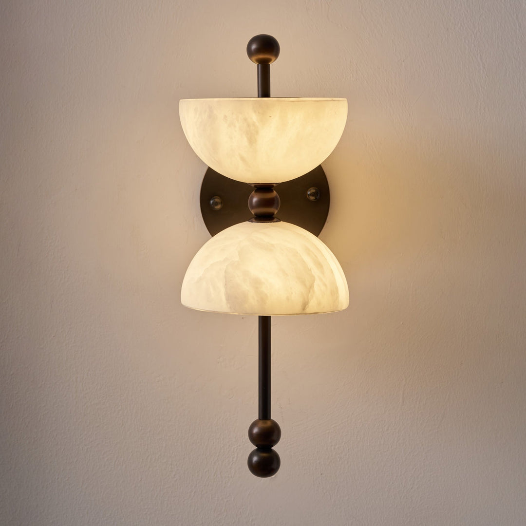Duo Alabaster Wall Lamp