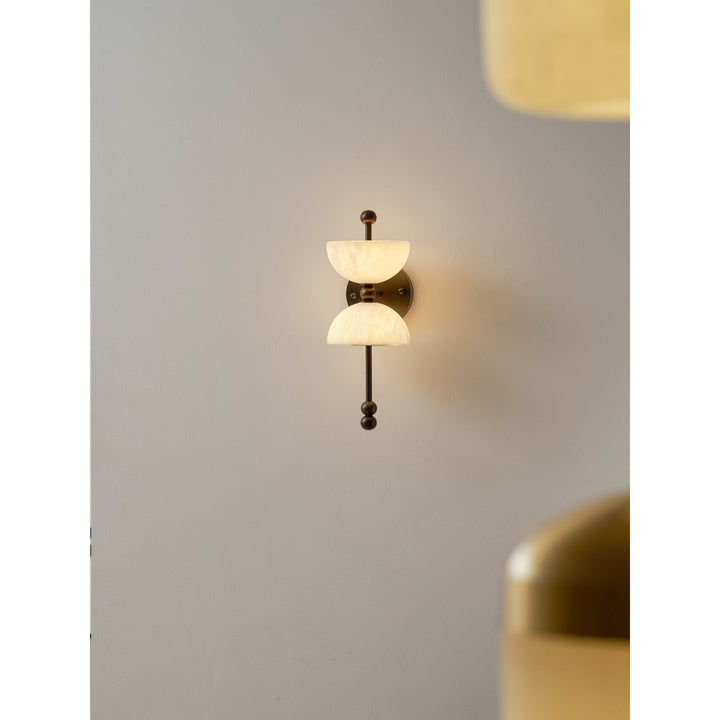 Duo Alabaster Wall Lamp