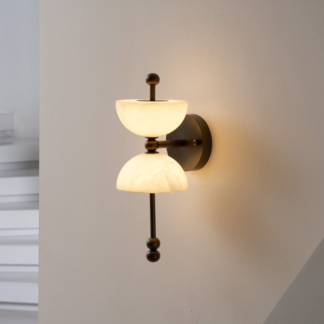 Duo Alabaster Wall Lamp