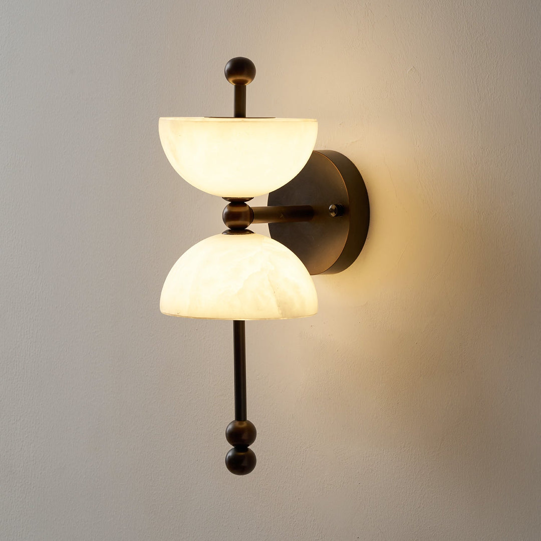 Duo Alabaster Wall Lamp