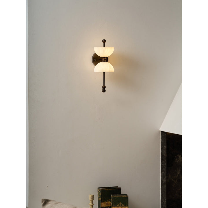 Duo Alabaster Wall Lamp