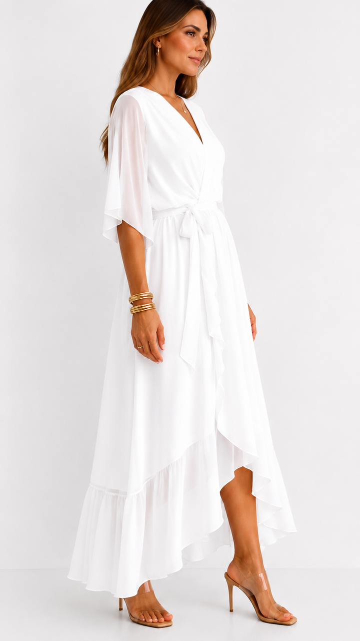 VOUWJURK VAN CHIFFON VOOR VROUWEN