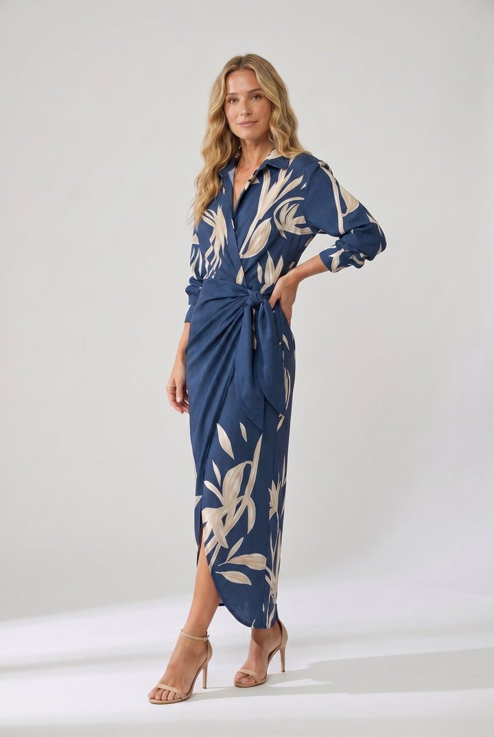 MODERNE MAXI JURK VOOR VROUWEN