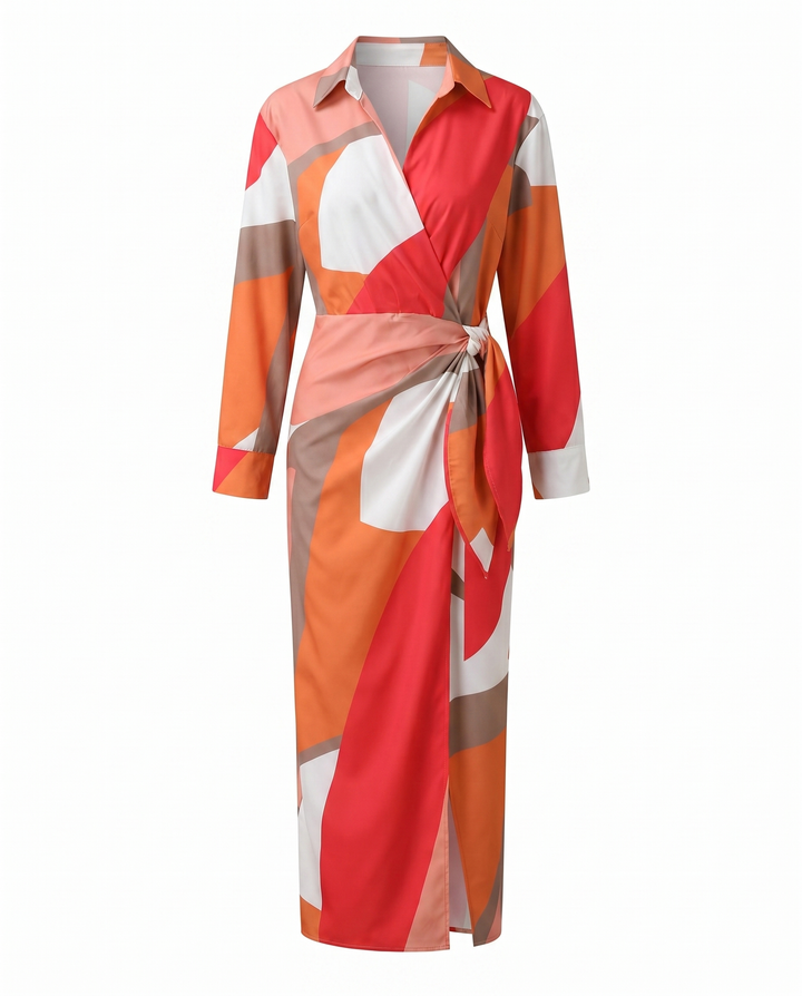 MODERNE MAXI JURK VOOR VROUWEN