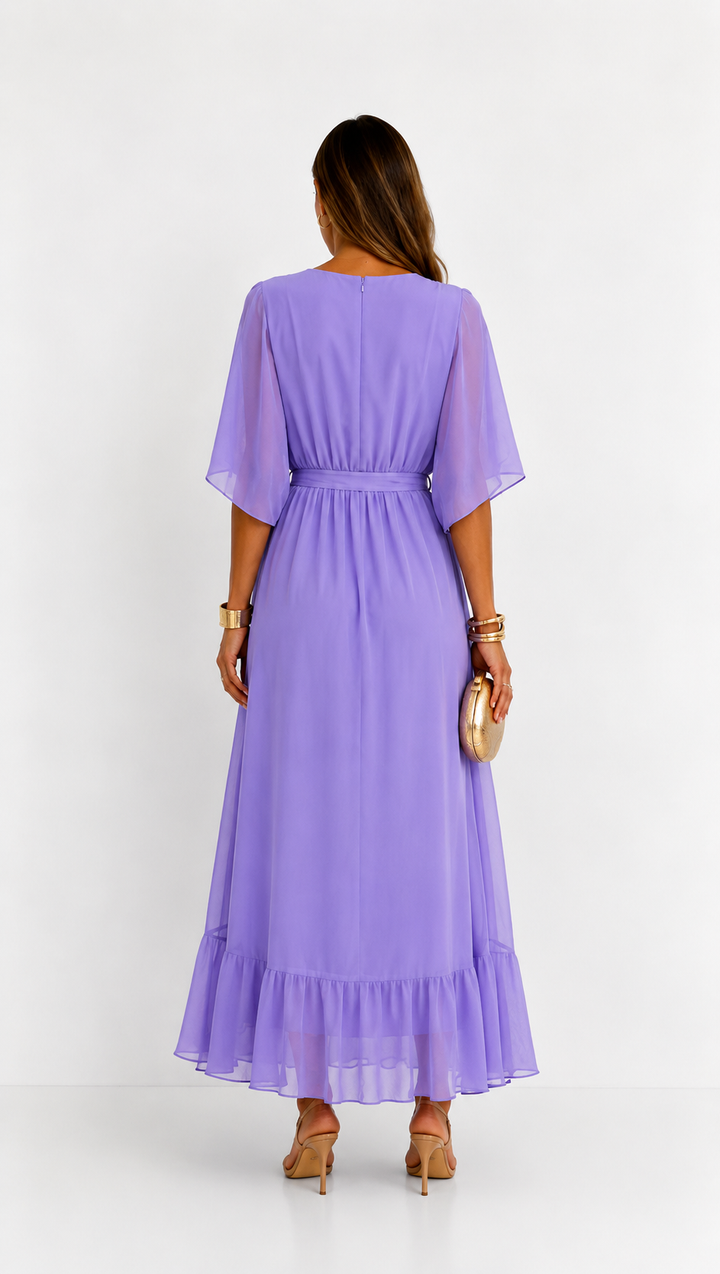 VOUWJURK VAN CHIFFON VOOR VROUWEN